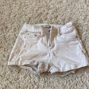 Girls 10 year old. White shorts